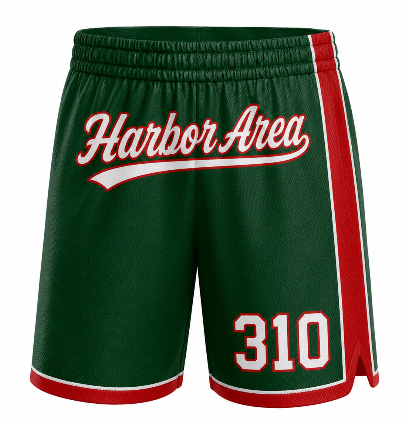 Harbor Area Basketball Shorts - Green