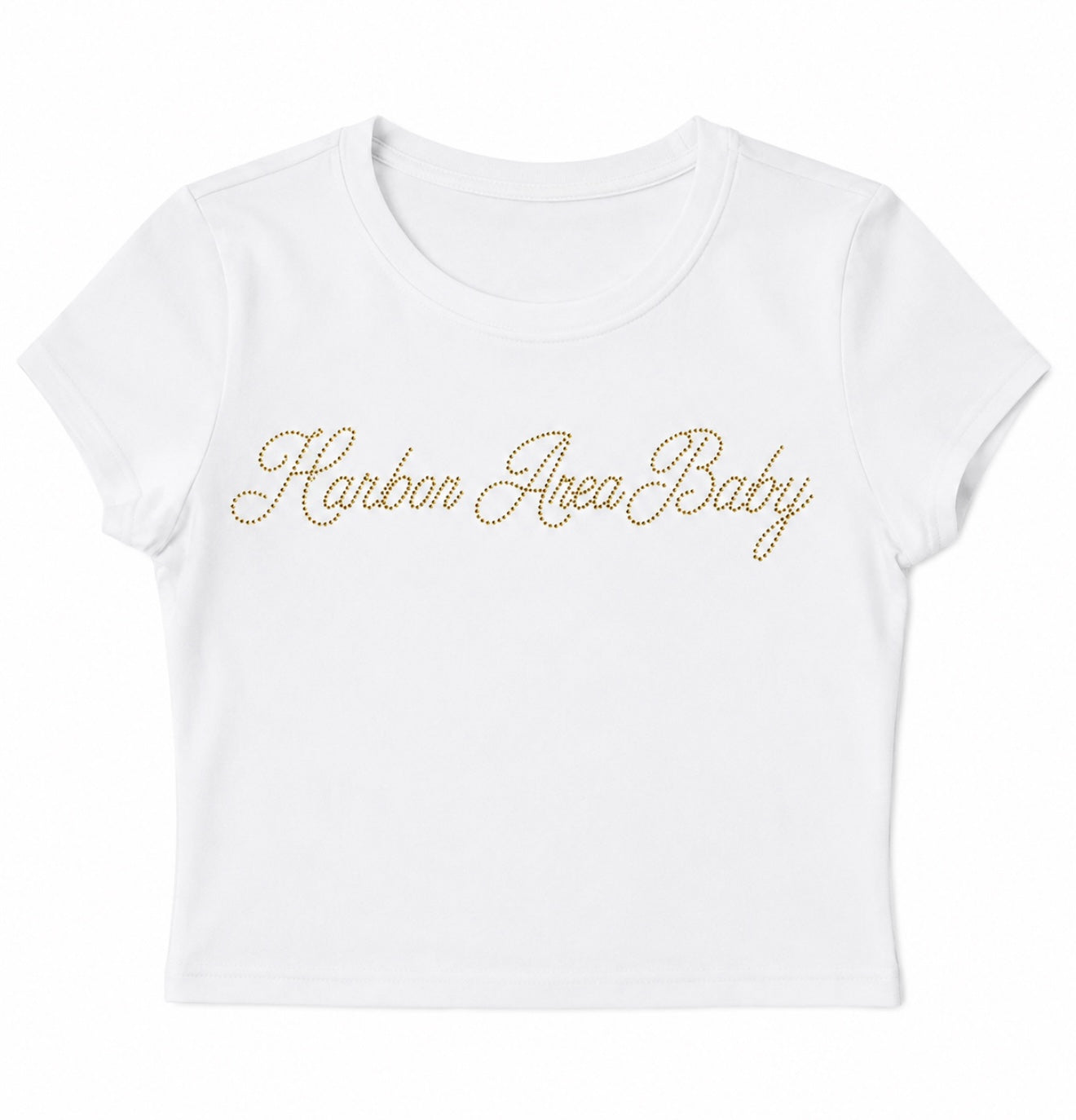 Harbor Area Baby Rhinestone Baby Tee