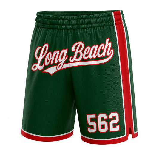 Long Beach Basketball Shorts - Green