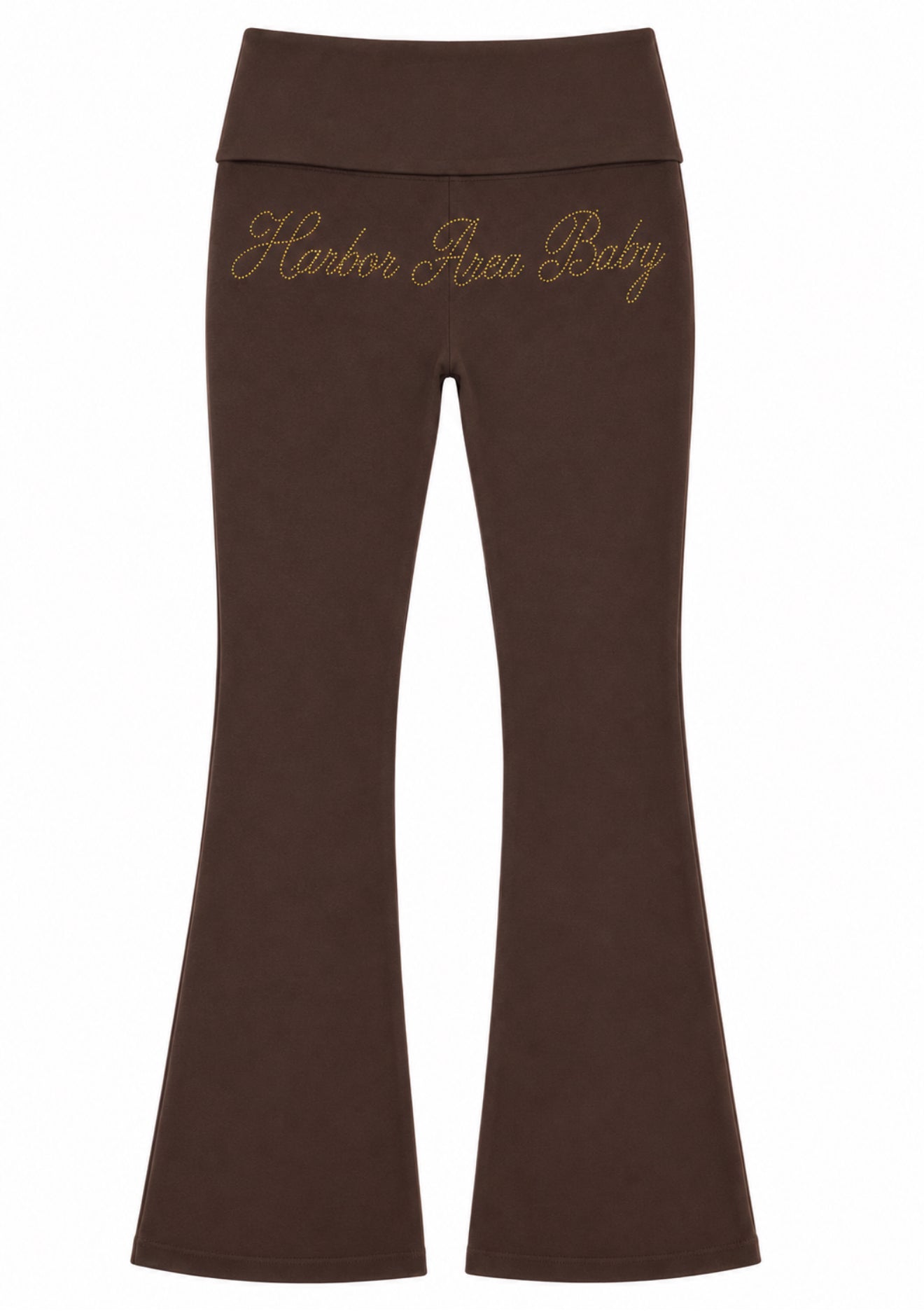 Harbor Area Baby Rhinestone Flared Leggings