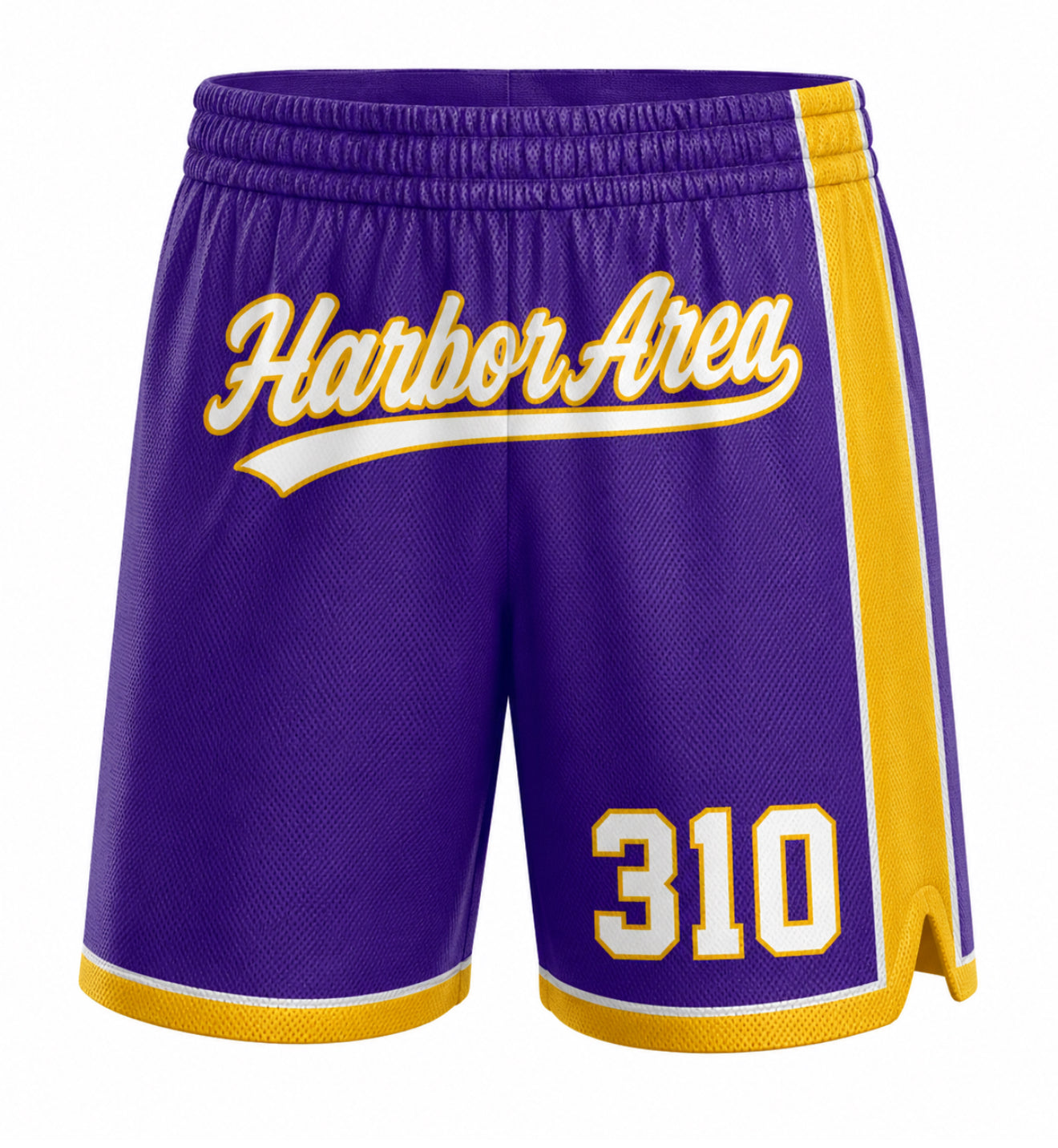 Harbor Area Basketball Shorts - Purple