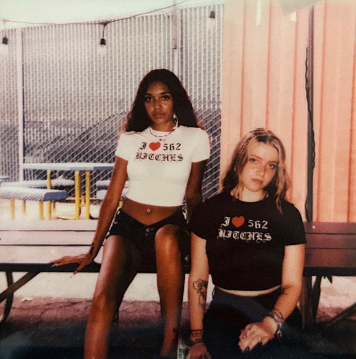 I ❤️ 562 Bitches Cropped Baby Tee