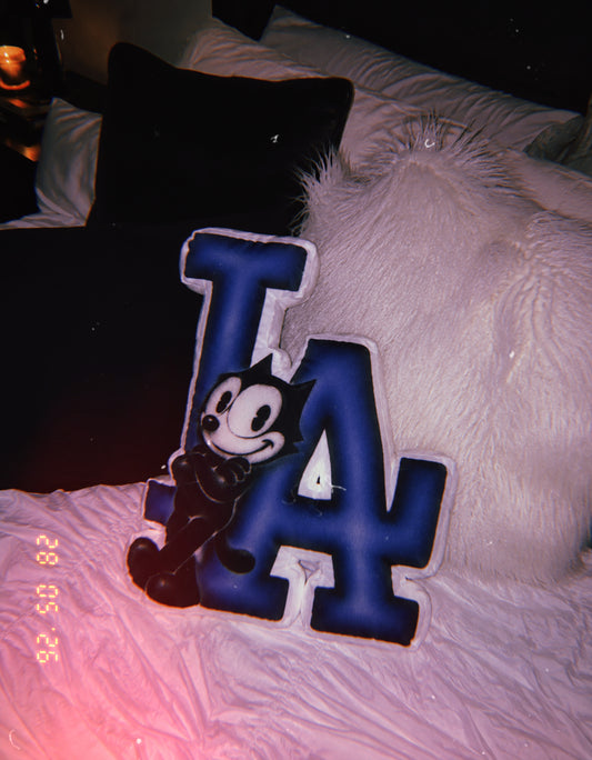 Felix the Cat LA Logo Pillow